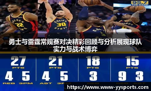 勇士与雷霆常规赛对决精彩回顾与分析展现球队实力与战术博弈